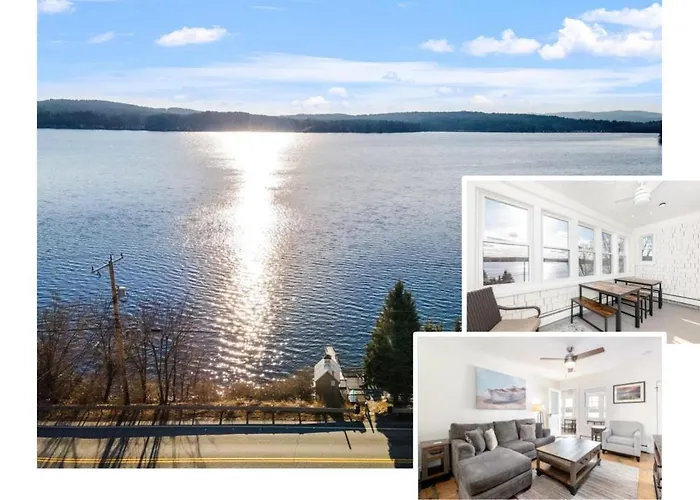 Majestic Lakeview Duplex Apt For 8! Fully Furnished And Ready For Your Getaway!